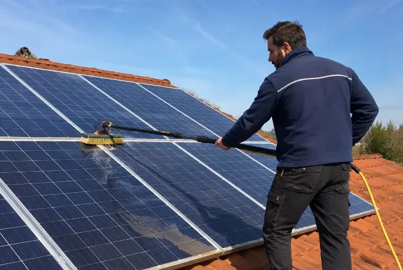 Nettoyage et entretien de panneaux solaires à Gotein-Libarrenx